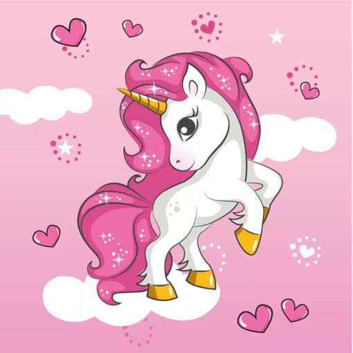 Picture of UNICORN LUNCH NAPKIN 30X30CM